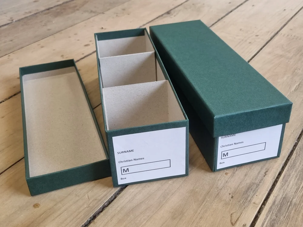 Orthodontic Study Model Boxes