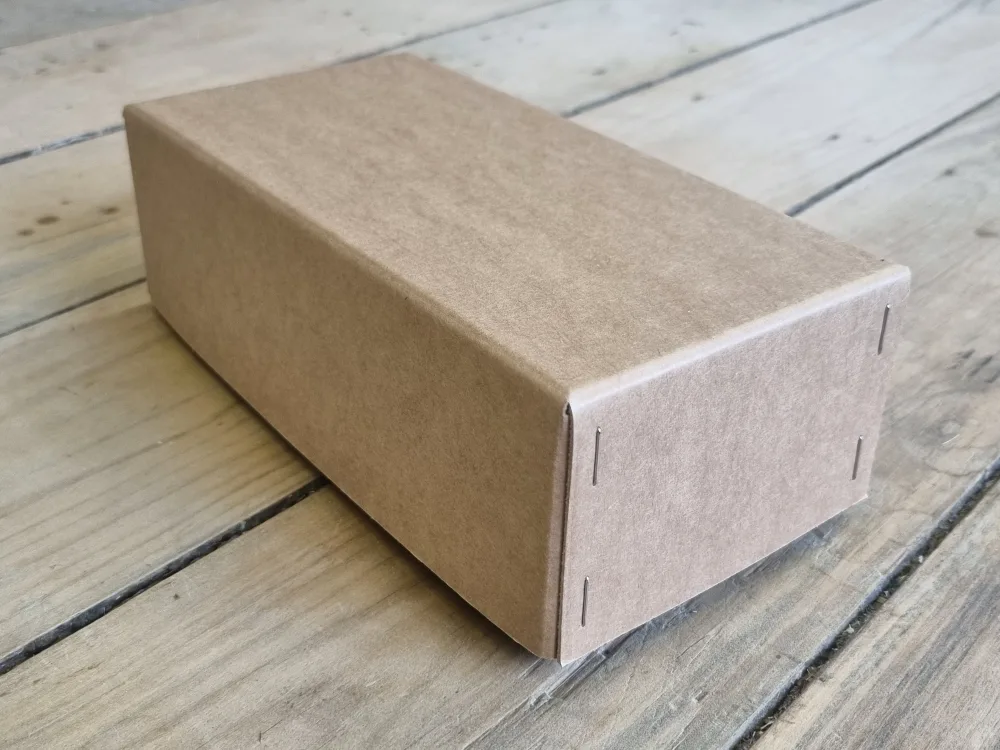 Wire stapled boxes